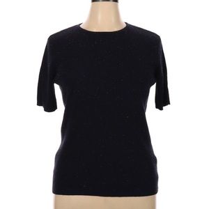 Sag Harbor Black Pullover Sweater Large